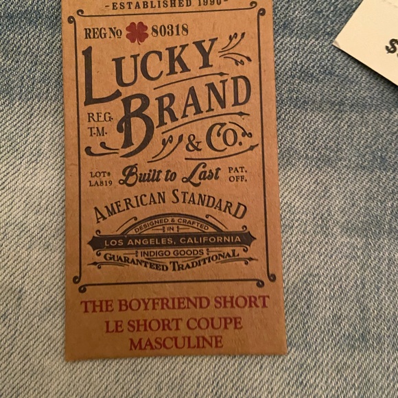 Lucky Brand “The boyfriend short” size 27 - Picture 3 of 6